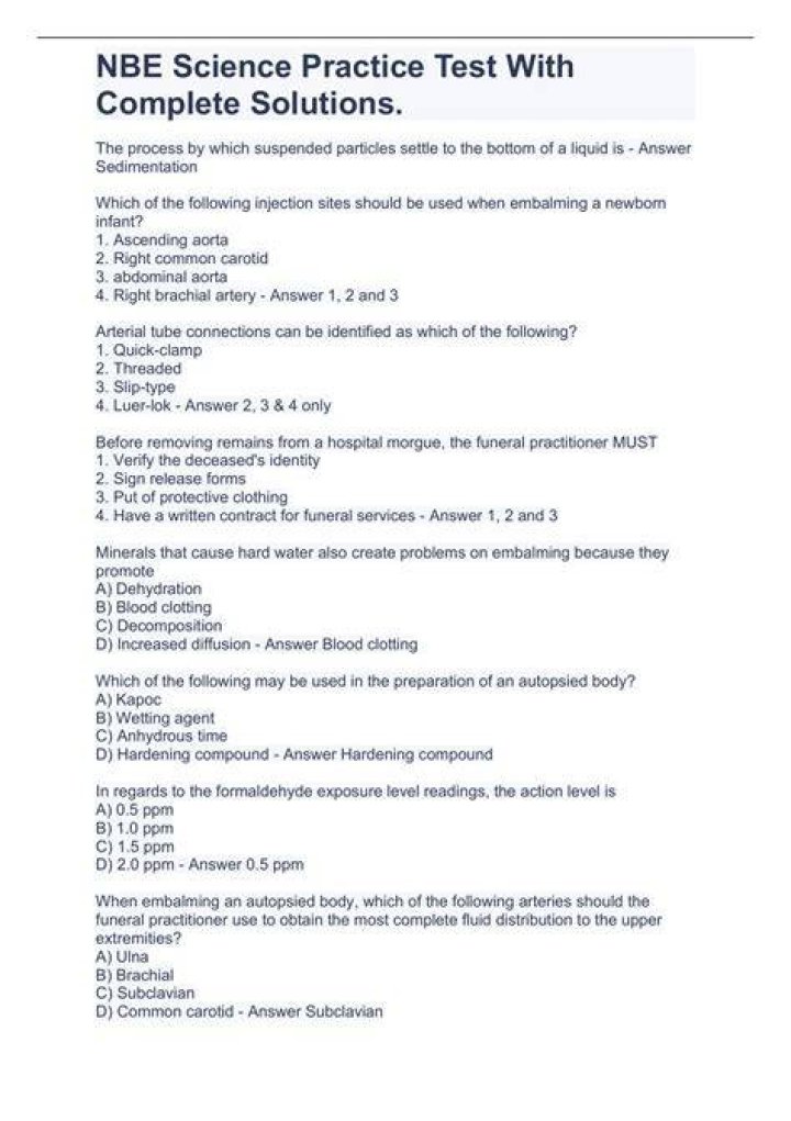 What is the NBE exam
